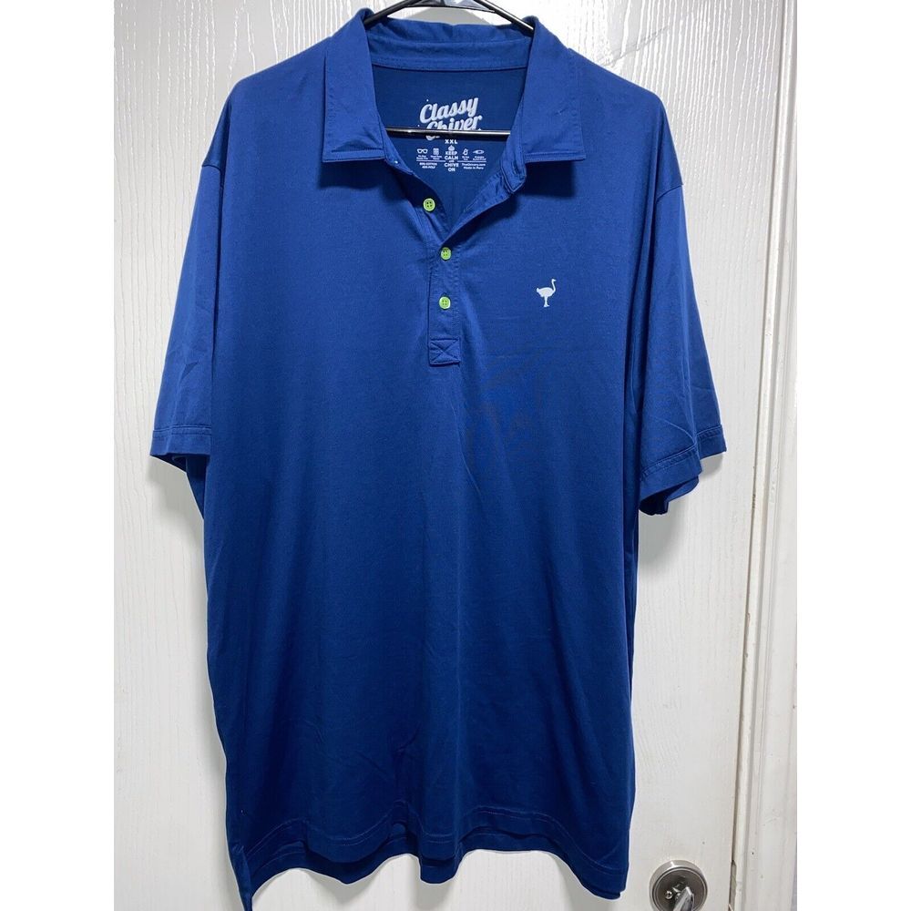 Chive‎ Polo Shirt Adult XXLarge Blue Classy Chiver Golf Rugby Outdoor